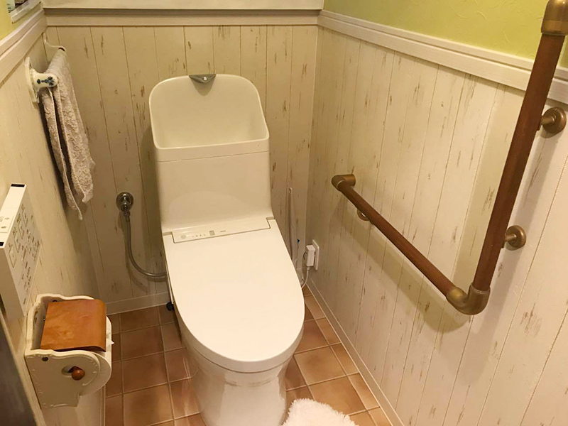 かわいいトイレに大変身！